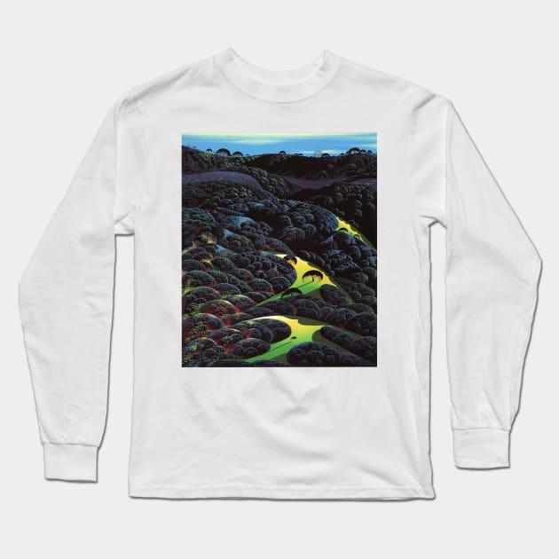 Eyvind Earle Long Sleeve T-Shirt by QualityArtFirst